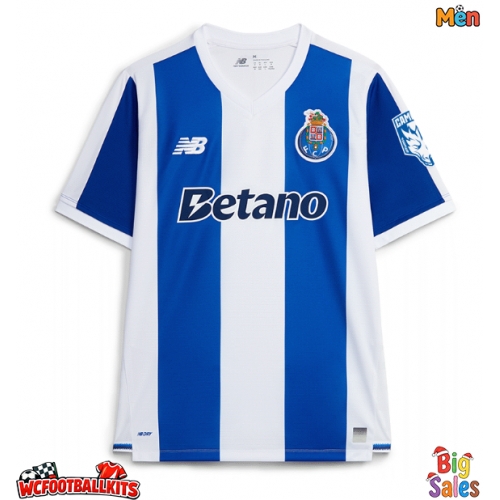 Porto Victor Froholdt #8 Replica Home Stadium Shirt 2026-27 Short Sleeve